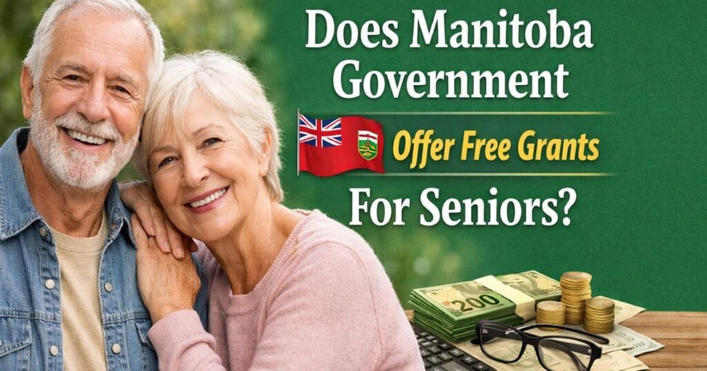Does Manitoba Government Offer Free Grants For Seniors?